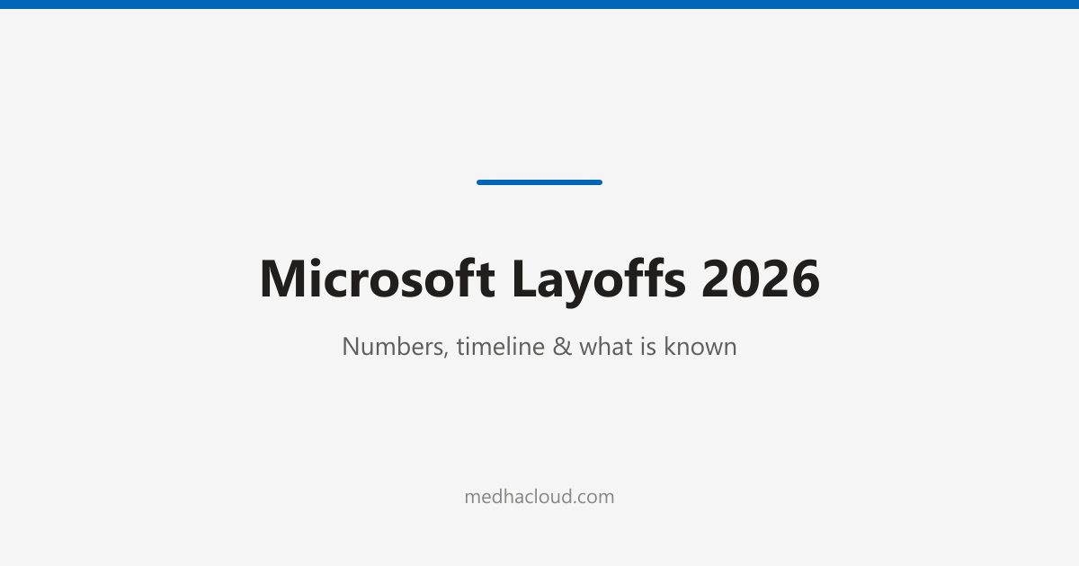 Microsoft Layoffs 2026: Numbers, Timeline & What Is Known