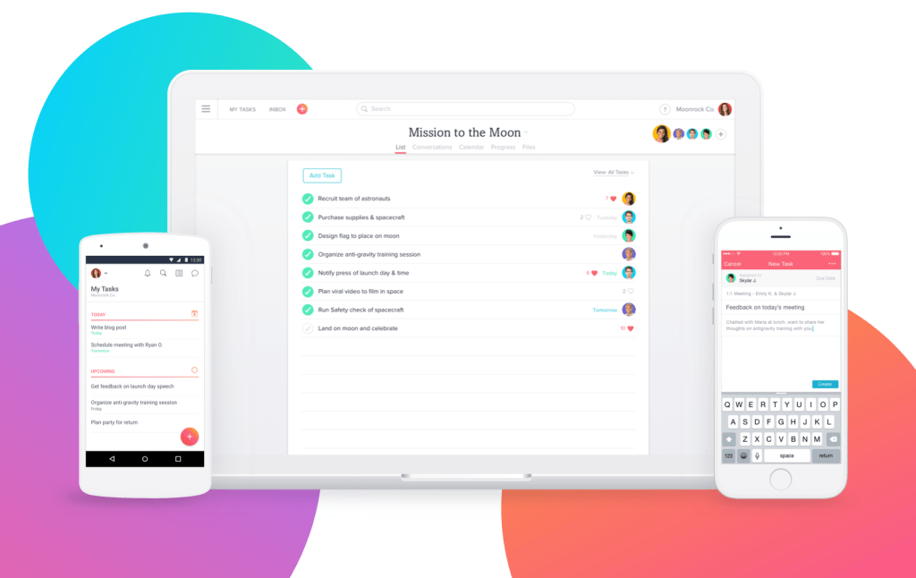 Asana Communication Platforms