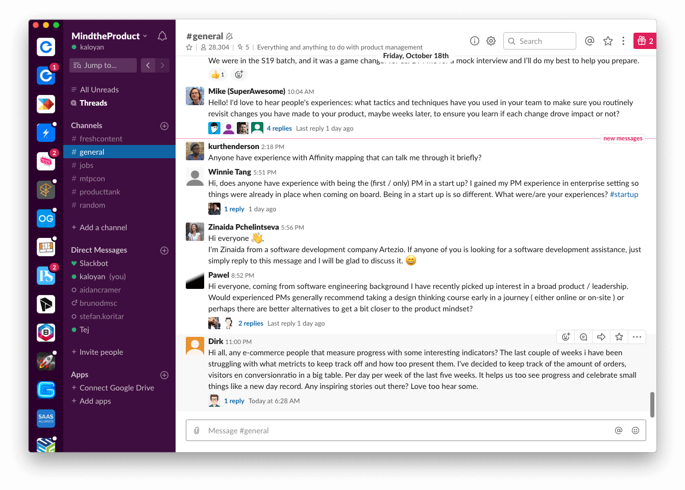Slack Communication Platforms