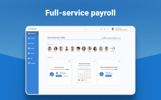 OnPay Payroll Software
