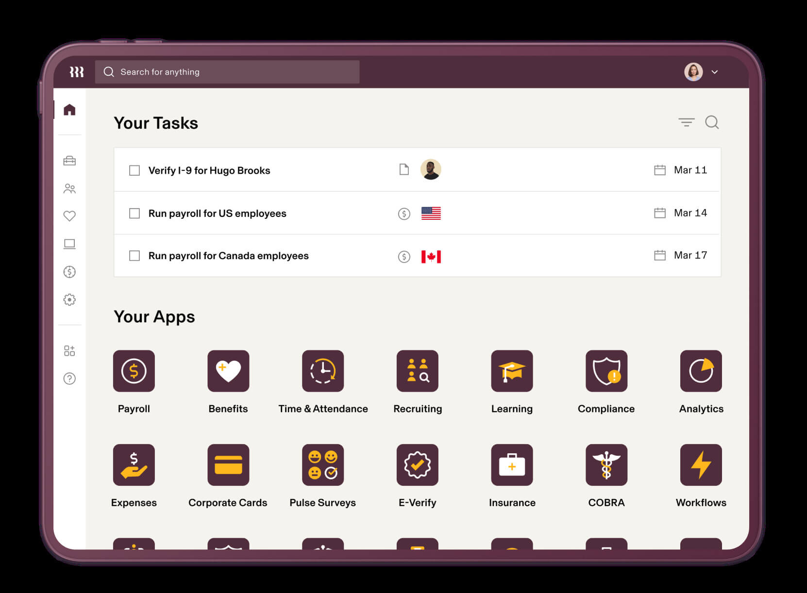 Rippling Payroll Software