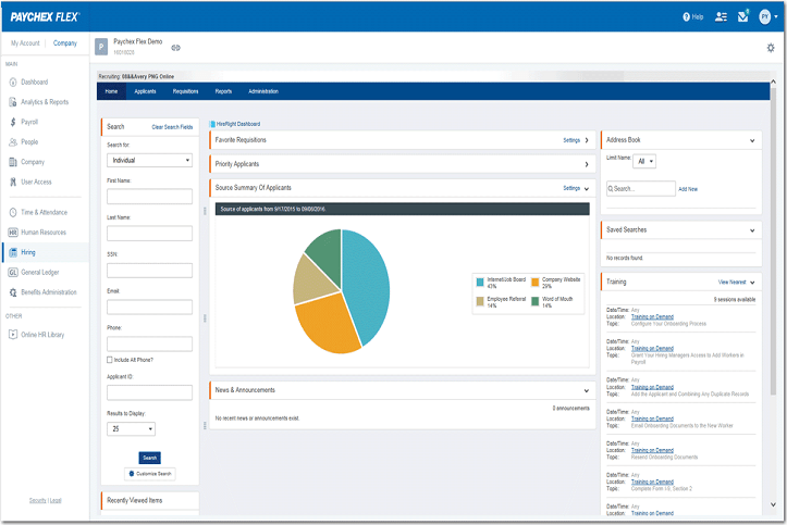 Paychex Flex Payroll Software