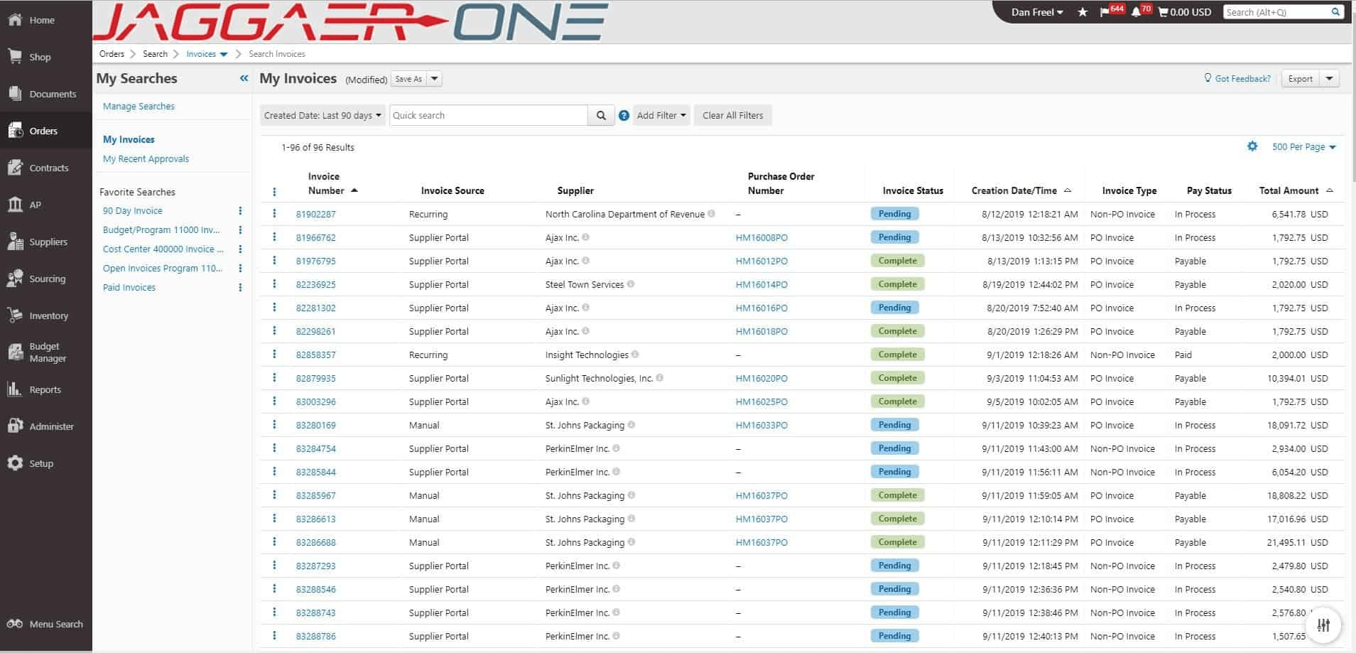 Jaggaer Procurement Software