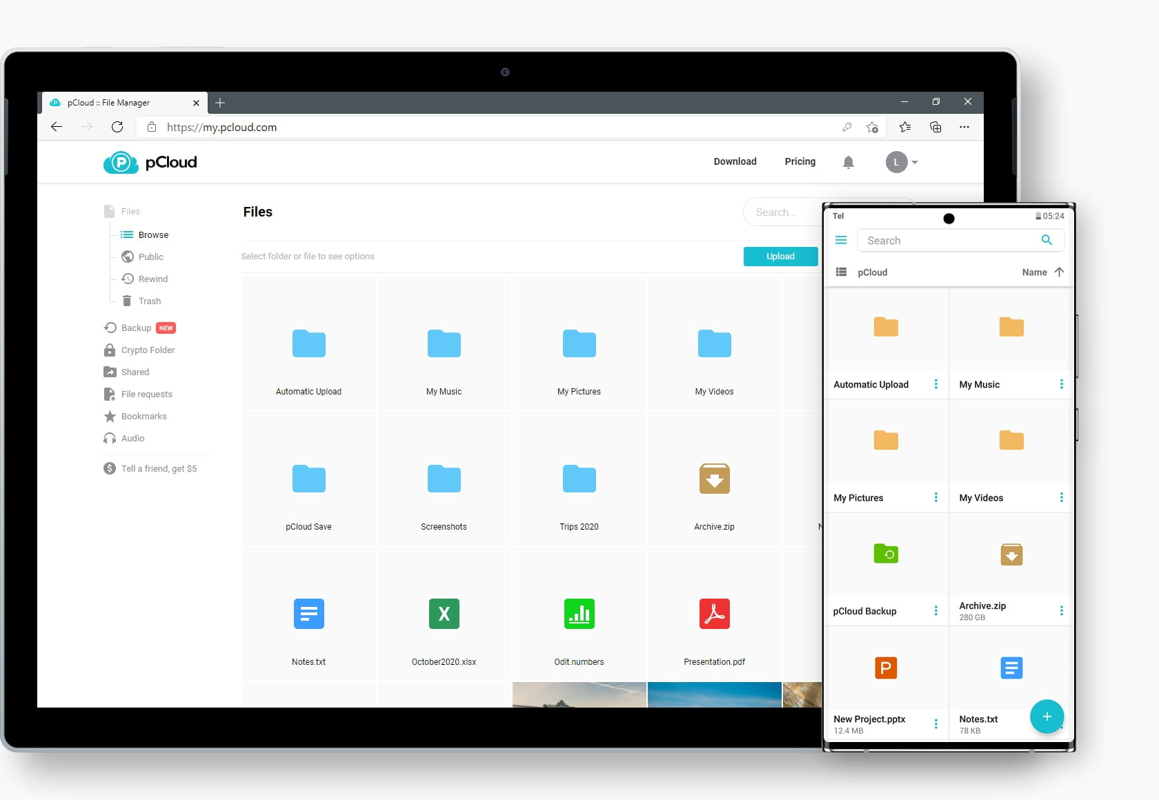 pCloud for Business Powerful Cloud Storage