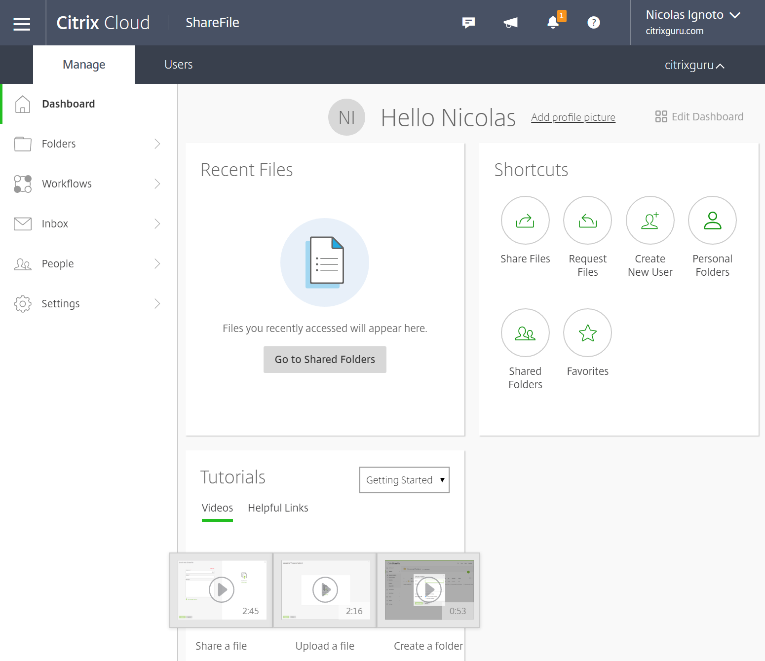 Citrix ShareFile Powerful Cloud Storage