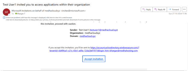 Step 8 - Step 8: Accept the Invitation - a step by step guide to enabling external members in microsoft 365 groups 8