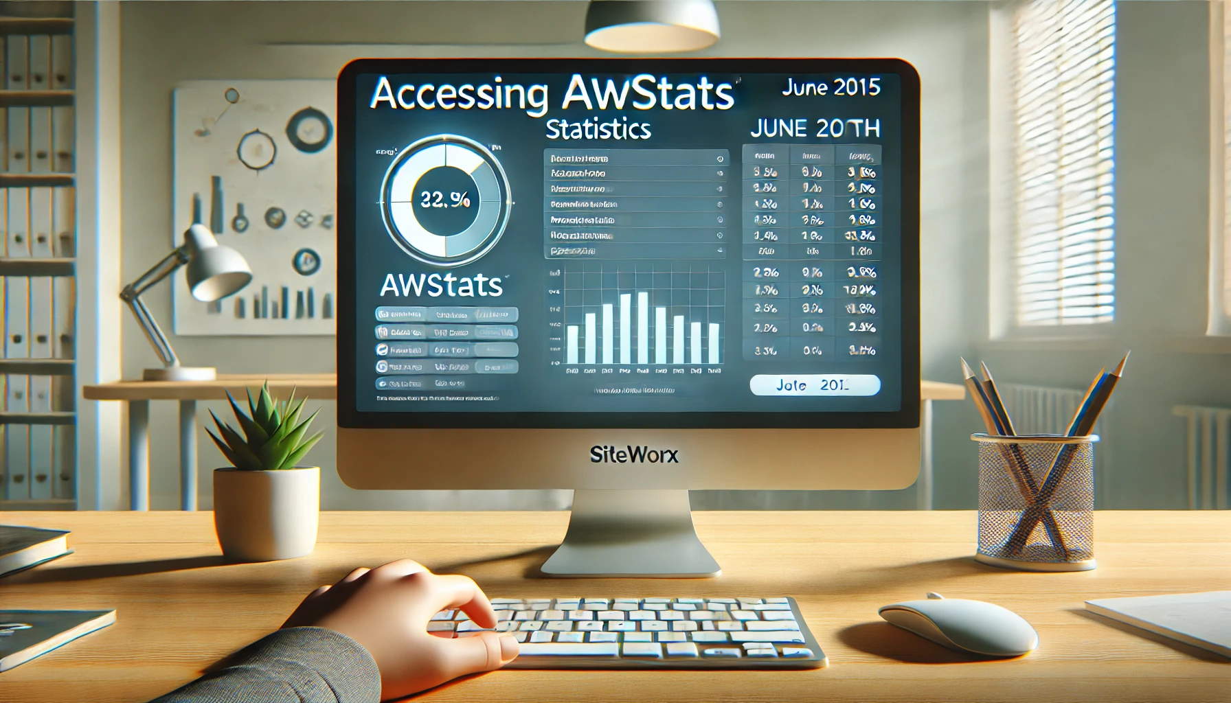 How to access AWStats in SiteWorx?