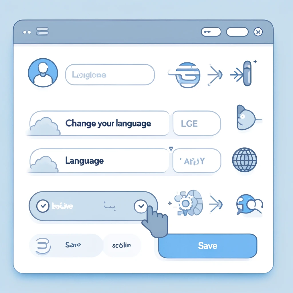 Change language of your SiteWorx account?