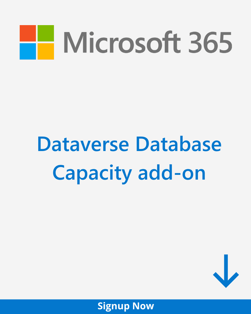 Dataverse Database Capacity Add-On