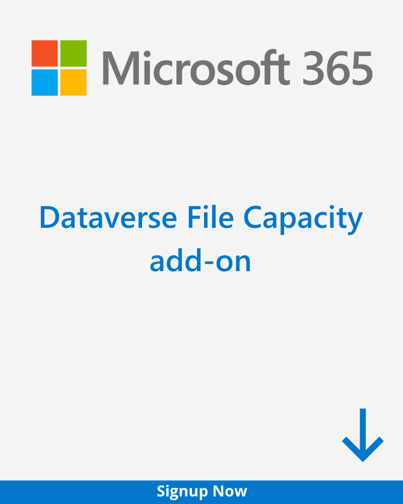 Dataverse File Capacity Add-On