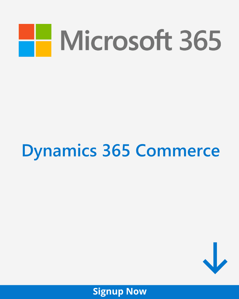 Dynamics 365 Commerce Plan