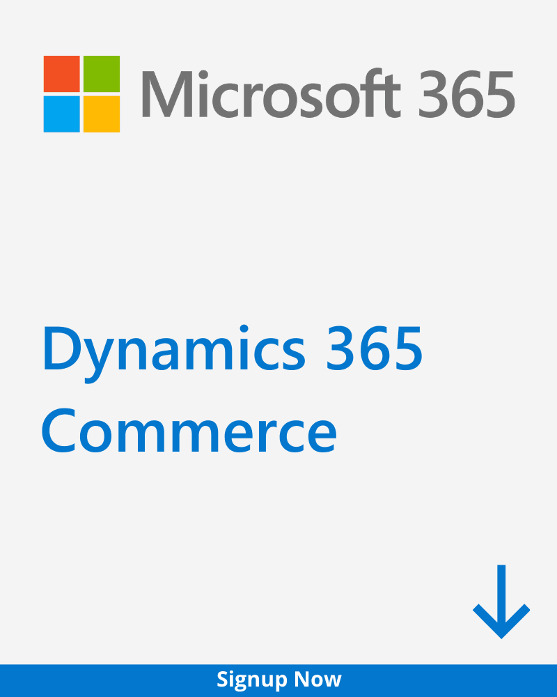 Dynamics 365 Commerce Plan