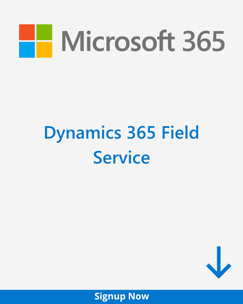 Dynamics 365 Field Service Plan