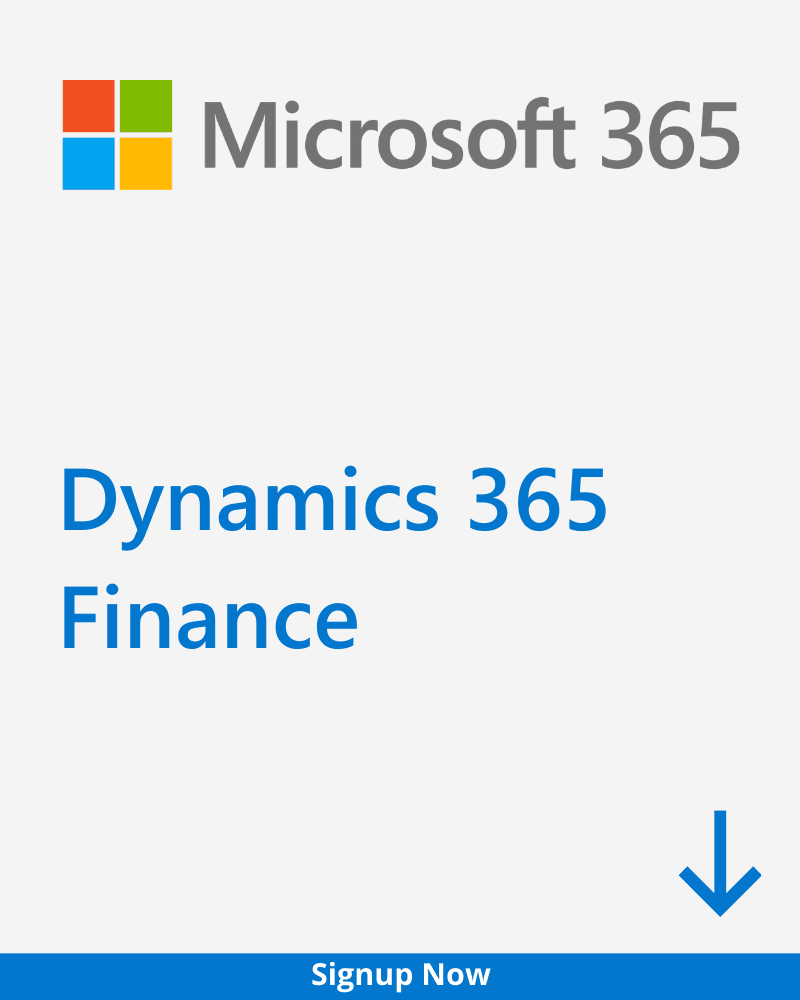 Dynamics 365 Finance Plan