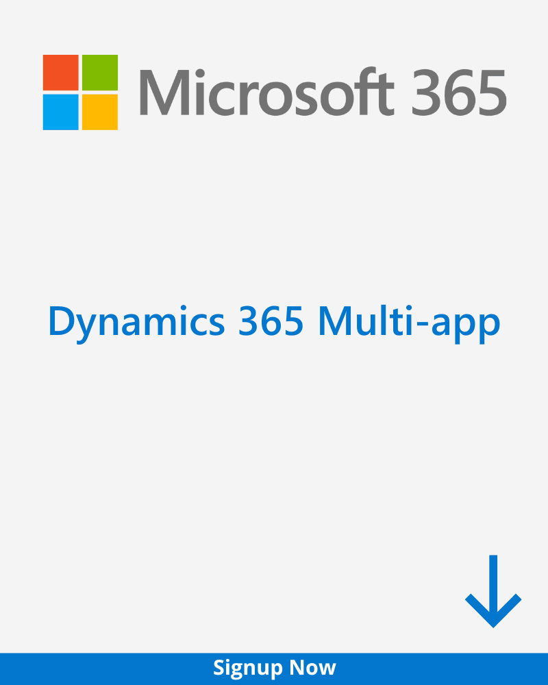 Dynamics 365 Multi-app Plan