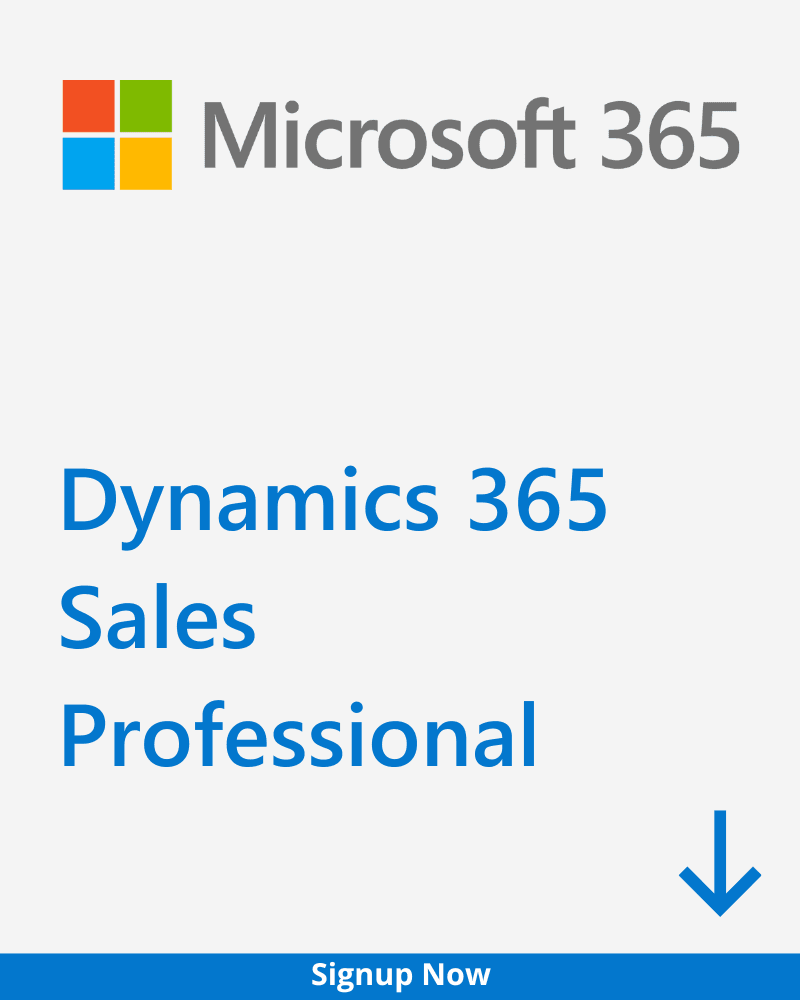 Dynamics 365 Sales Professional Plan