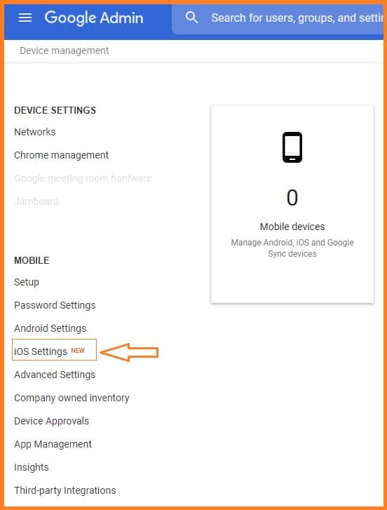 G Suite Device Management User And Account Setting For Ios 5