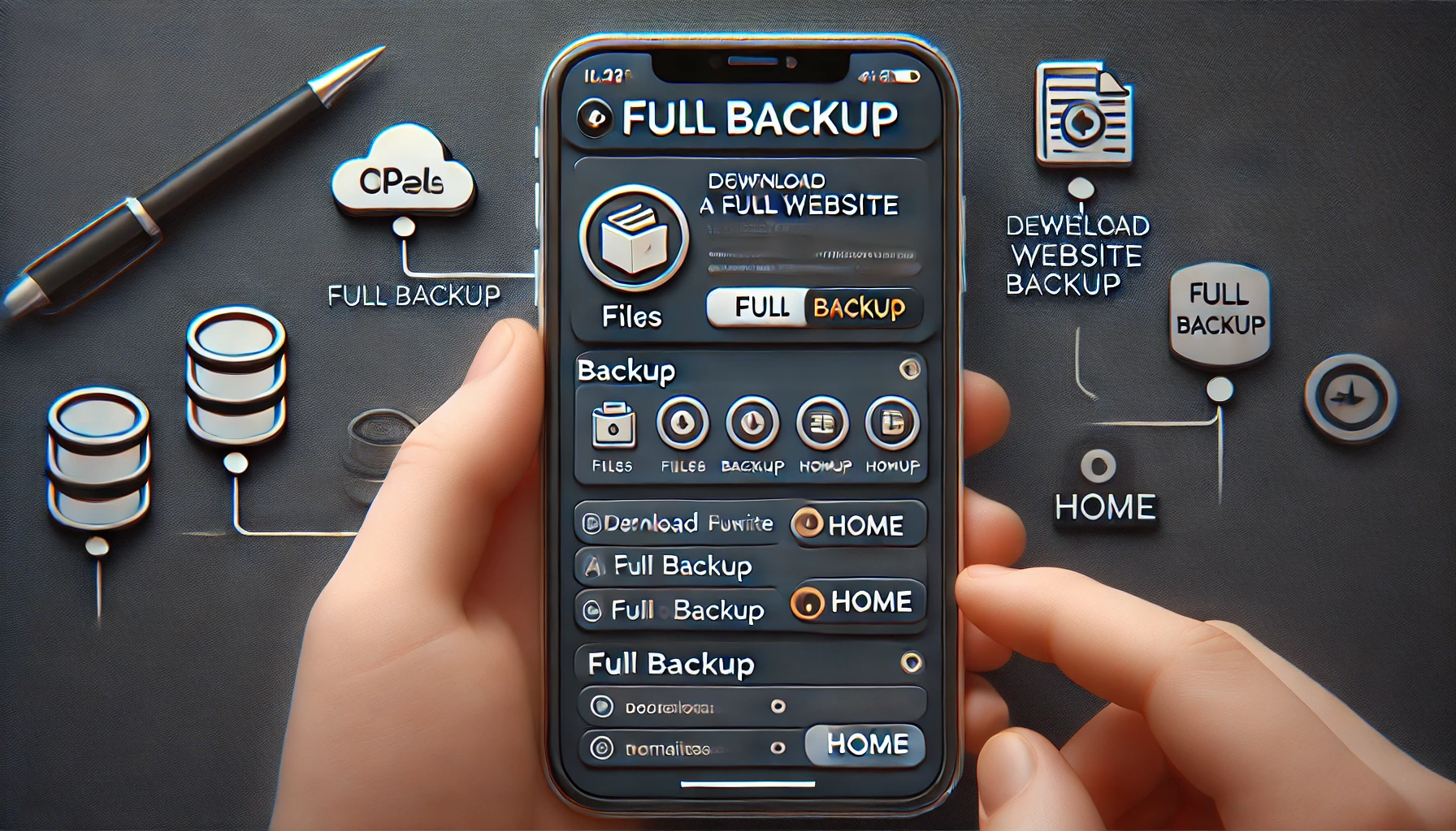 How to generate and download a full backup of your cPanel Account?