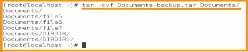 How To Archive And Extract Files In Centos 1
