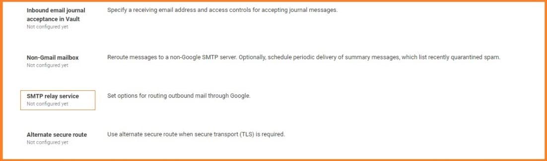 How To Configure G Suite Mail Flow Using Smtp Relay 2