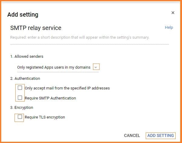 How To Configure G Suite Mail Flow Using Smtp Relay 3