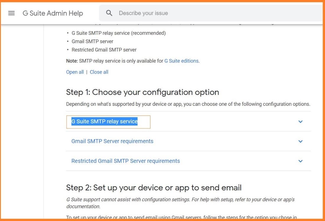 How To Configure G Suite Mail Flow Using Smtp Relay 4