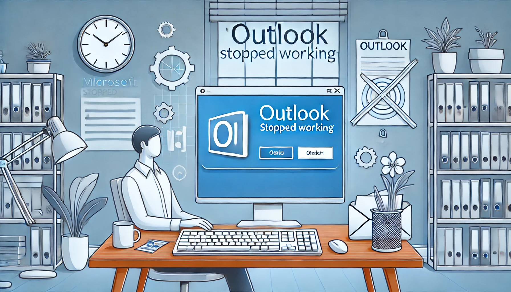 Issue resolved: “Microsoft Outlook stopped working”