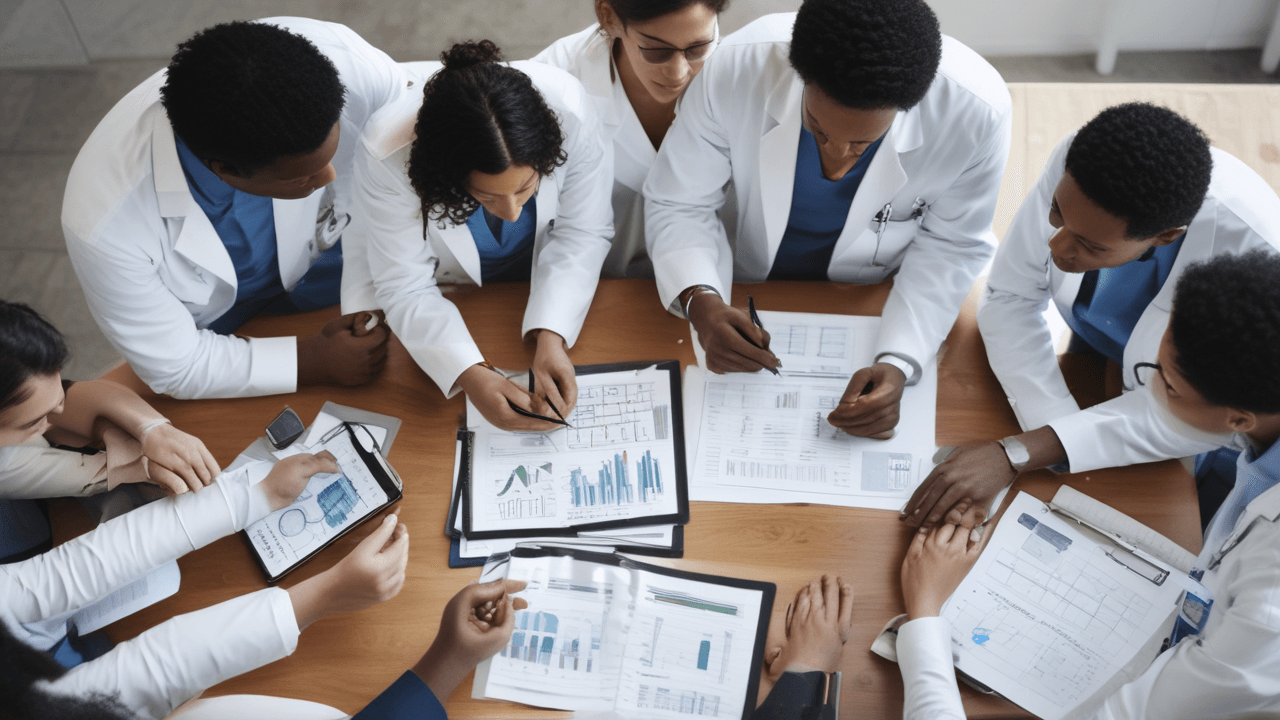 Healthcare workers identifying covered entities.