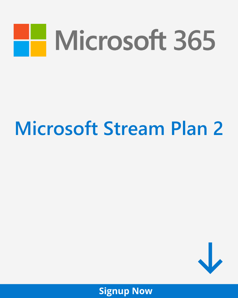 Microsoft Stream Plan 2 Plan