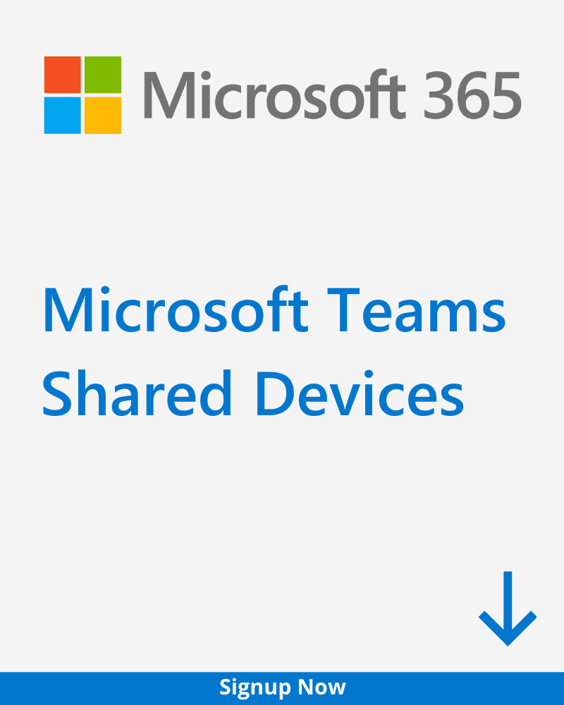 Microsoft Teams Shared Devices Plan