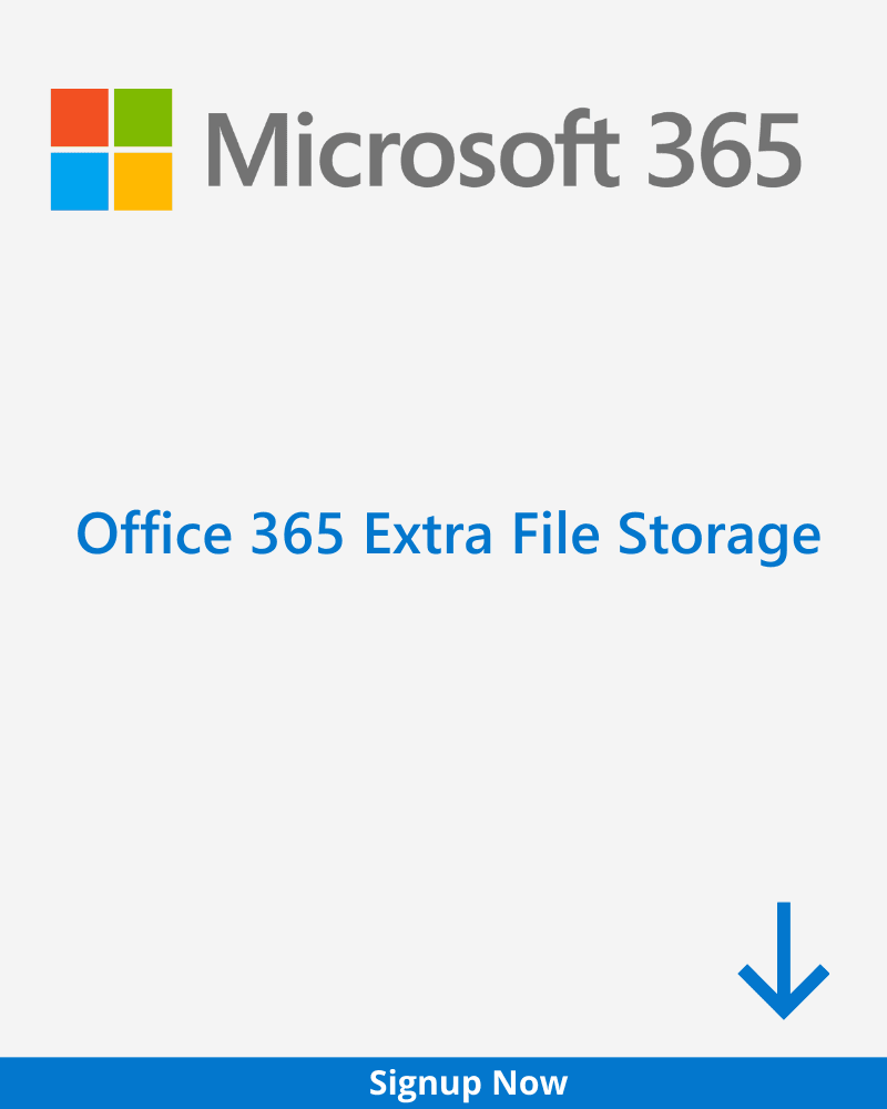 Office 365 Extra File Storage Add-on