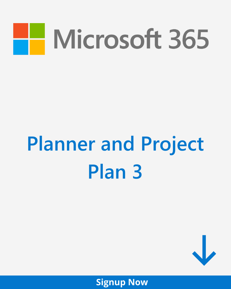 Planner and Project Plan 3 Plan