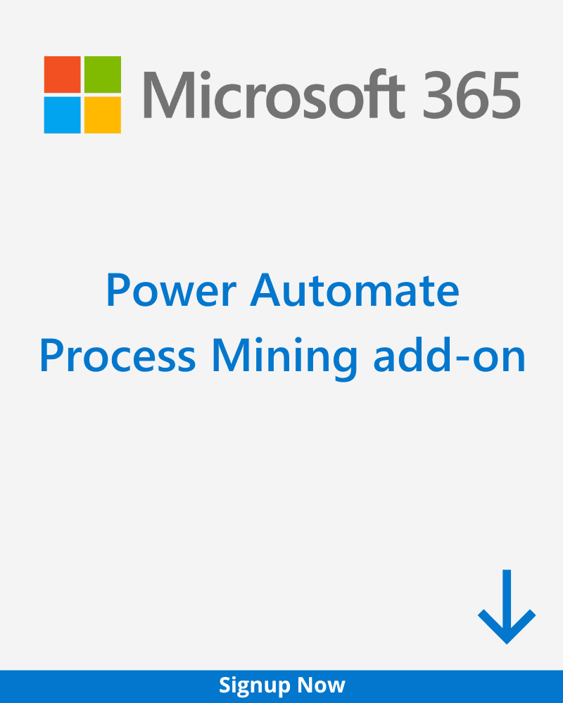 Power Automate Process Mining Add-on