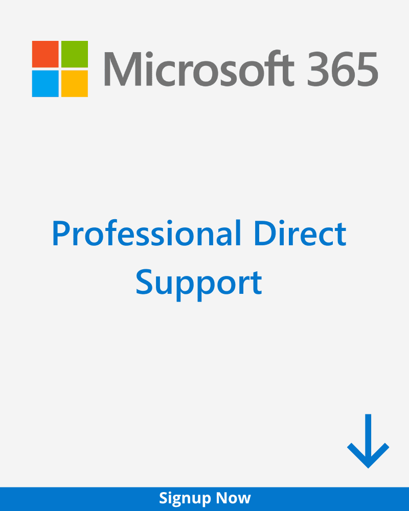 Professional Direct Support Plan