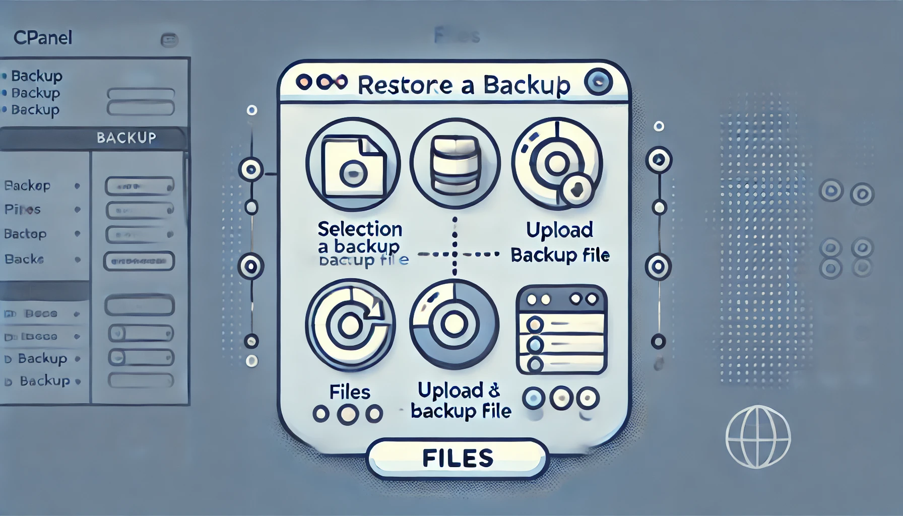 How to restore cPanel backup?