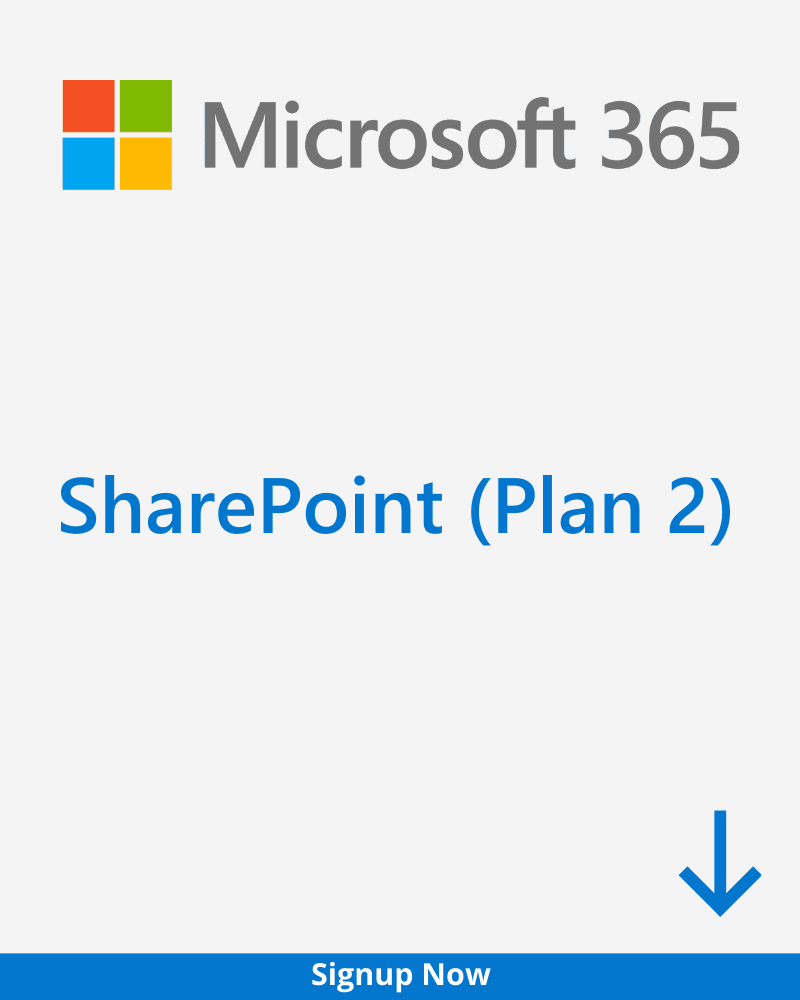 SharePoint Online Plan 2 Plan
