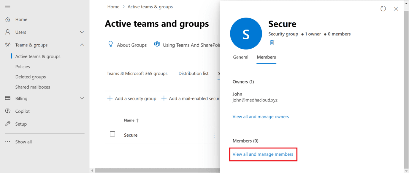 Step By Step Guide For Creating A Security Group In Office 365 8