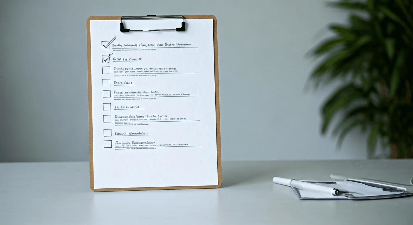 Checklist for choosing a managed service provider.