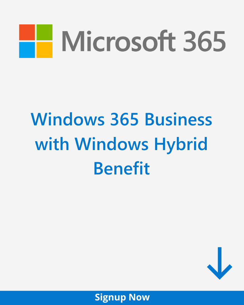Windows 365 Business with Windows Hybrid Benefit Plan