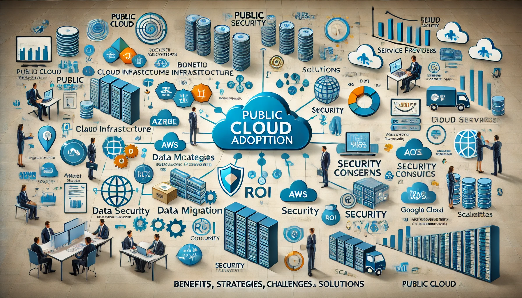 Unlocking the Public Cloud Benefits, Strategies, Challenges, and Solutions