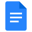 Google workspace docs icon