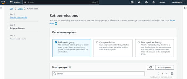 Set permissions