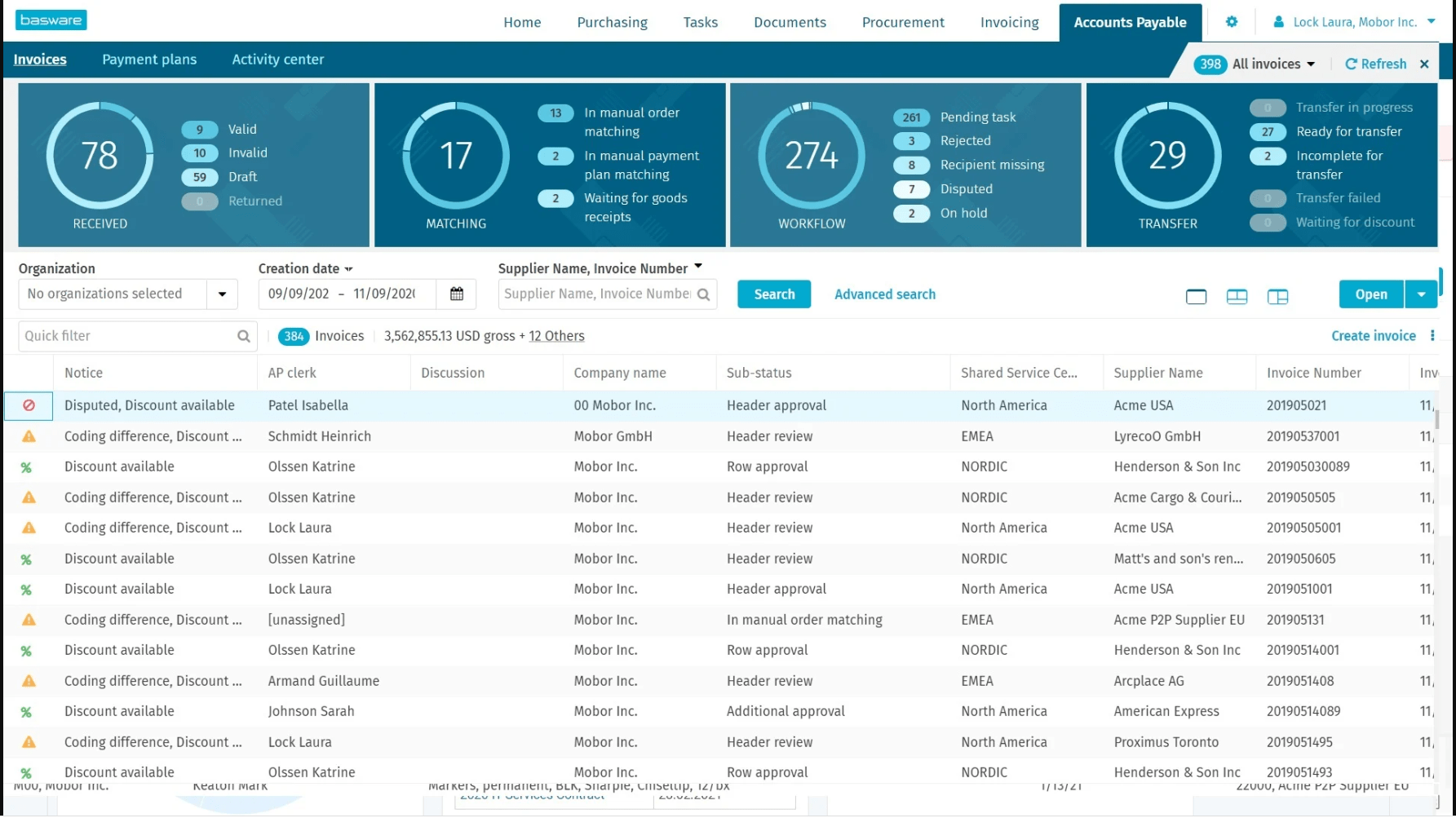 Basware Procurement Software