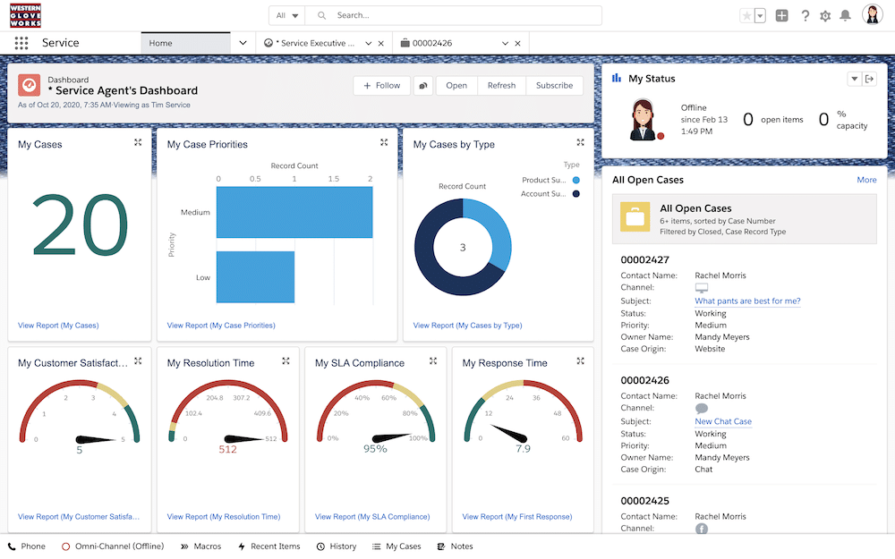 Salesforce Sales Processing Software