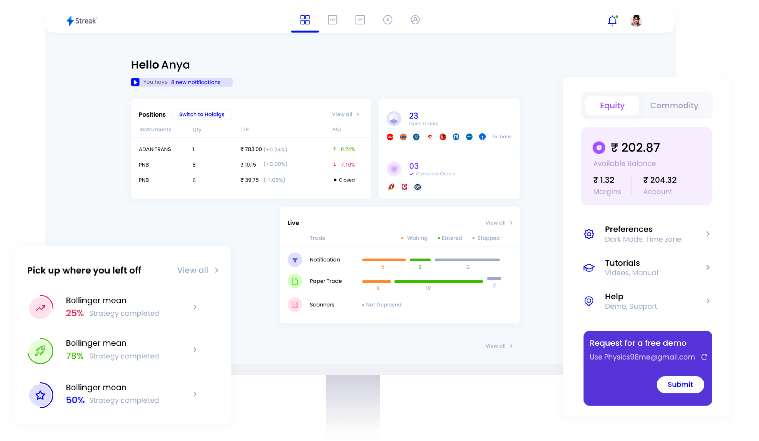 Streak Sales Processing Software