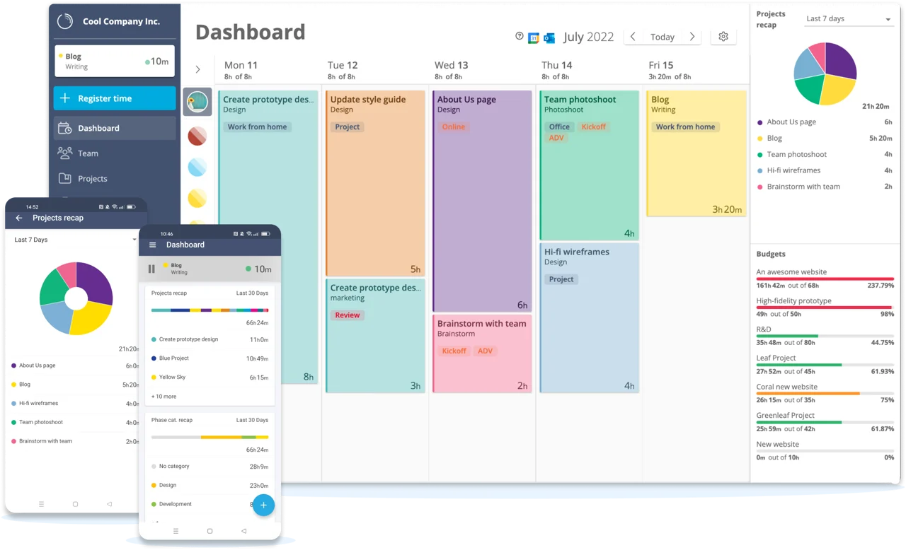 Timeneye Time Tracking Tools