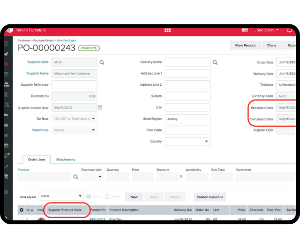 Unleashed Inventory Software