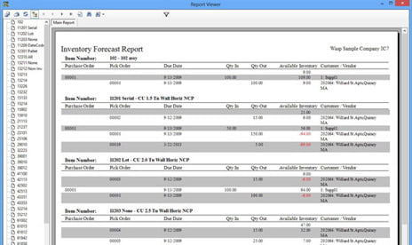 Wasp Inventory Control Inventory Software