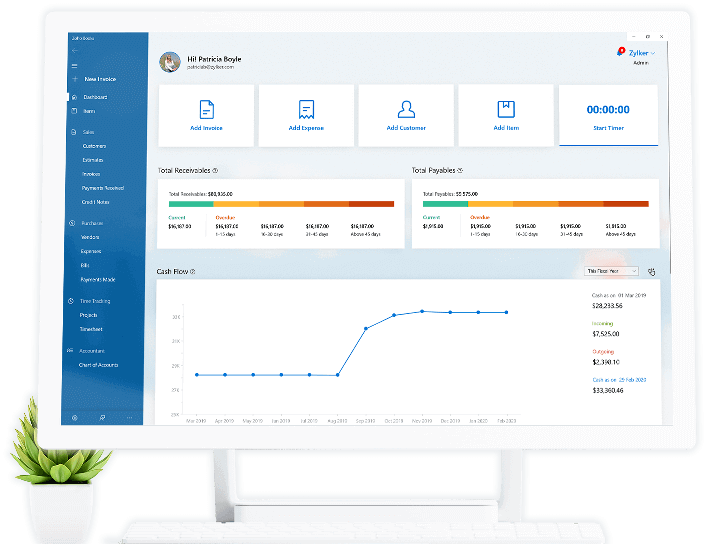 Zoho Books Accounting Software