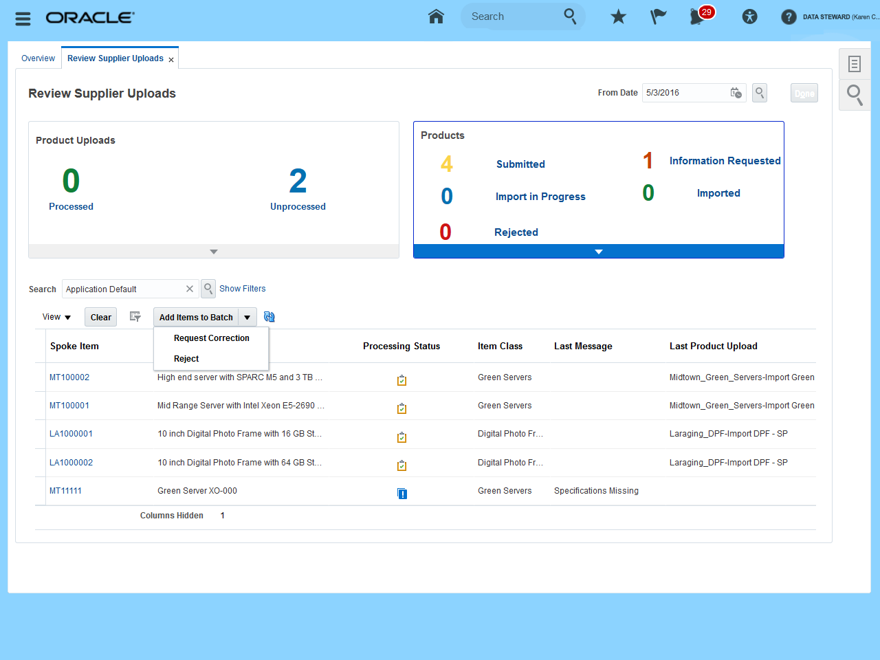 Oracle SCM Systems Cloud SCM Systems